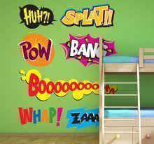 stikers murali fumetto